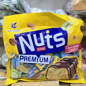 Amour&sons Nuts Crips Premium Chocolate Coated 400gm